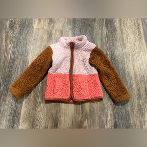 Colorblock Sherpa Jacket